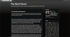 Desktop Screenshot of mylittlenerdhaven.blogspot.com