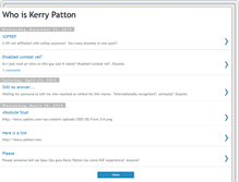 Tablet Screenshot of kerrypatton.blogspot.com