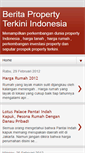 Mobile Screenshot of indonesia-perumahan.blogspot.com