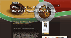 Desktop Screenshot of freshroastedorganiccoffees.blogspot.com