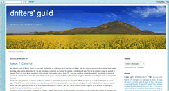 Desktop Screenshot of driftersguild.blogspot.com