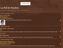 Tablet Screenshot of lapelldepandora.blogspot.com