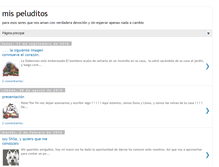 Tablet Screenshot of mis-peluditos.blogspot.com