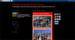 Desktop Screenshot of cyclingconceptsracingteam.blogspot.com