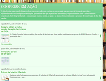 Tablet Screenshot of coopeiserrinha.blogspot.com
