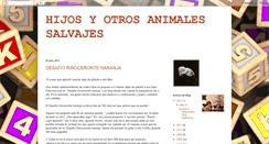 Desktop Screenshot of hijosyotrosanimalessalvajes.blogspot.com