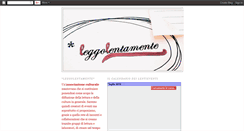 Desktop Screenshot of leggolentamente.blogspot.com