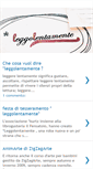 Mobile Screenshot of leggolentamente.blogspot.com