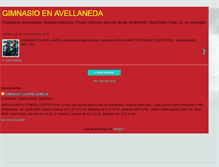 Tablet Screenshot of gimnasioenavellaneda.blogspot.com