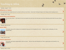 Tablet Screenshot of christy-teachinginafrica.blogspot.com