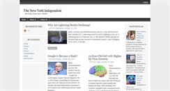 Desktop Screenshot of newyorkindependent.blogspot.com