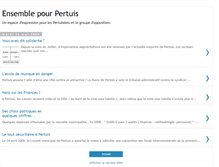 Tablet Screenshot of ensemblepourpertuis.blogspot.com