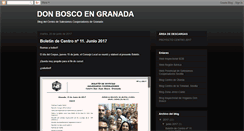 Desktop Screenshot of donboscoengranada.blogspot.com