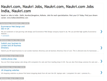 Tablet Screenshot of naukri1.blogspot.com
