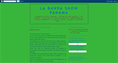 Desktop Screenshot of labandashowpanama.blogspot.com