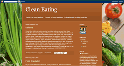 Desktop Screenshot of oneessencecleaneating.blogspot.com