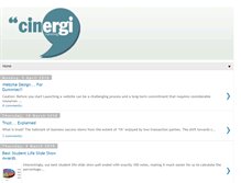 Tablet Screenshot of cinergimarketing.blogspot.com