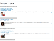 Tablet Screenshot of leonpan.blogspot.com