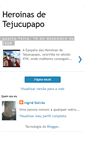 Mobile Screenshot of heroinasdetejucupapo.blogspot.com