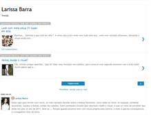 Tablet Screenshot of larissadicas.blogspot.com