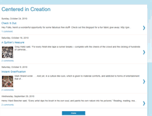 Tablet Screenshot of centeredincreation.blogspot.com