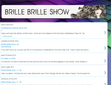 Tablet Screenshot of brillebrilleshow.blogspot.com