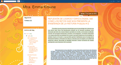 Desktop Screenshot of emmakitsune.blogspot.com