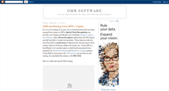 Desktop Screenshot of omrsoftware-1.blogspot.com