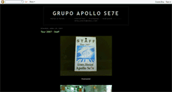 Desktop Screenshot of grupoapollose7e.blogspot.com