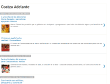 Tablet Screenshot of coatzaadelante.blogspot.com