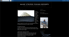 Desktop Screenshot of mainestriperfishingreports.blogspot.com