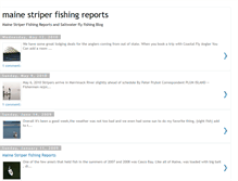 Tablet Screenshot of mainestriperfishingreports.blogspot.com