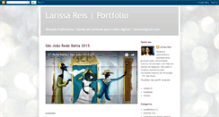Desktop Screenshot of larissarreis.blogspot.com