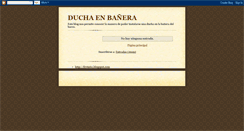 Desktop Screenshot of ducha-banera.blogspot.com