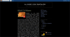 Desktop Screenshot of lanubeconpantalon.blogspot.com