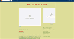 Desktop Screenshot of allredfamilyties.blogspot.com