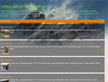 Tablet Screenshot of desaamanhomestay.blogspot.com
