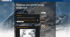 Desktop Screenshot of feelings-sja.blogspot.com