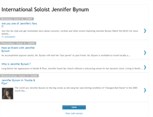 Tablet Screenshot of jenniferbynum.blogspot.com