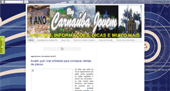 Desktop Screenshot of carnaubajovem.blogspot.com