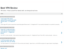 Tablet Screenshot of best-vpn-review.blogspot.com