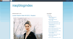 Desktop Screenshot of iraqiblogindex.blogspot.com
