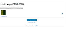 Tablet Screenshot of luciovegasimbiosis.blogspot.com