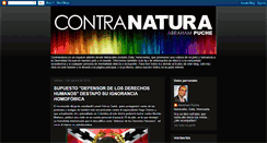 Desktop Screenshot of contranaturaradio.blogspot.com