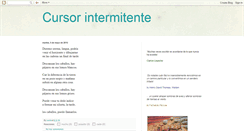 Desktop Screenshot of cursorintermitente.blogspot.com