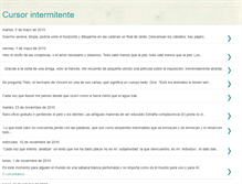 Tablet Screenshot of cursorintermitente.blogspot.com