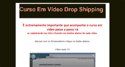 Desktop Screenshot of cursodropshipping.blogspot.com