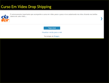 Tablet Screenshot of cursodropshipping.blogspot.com