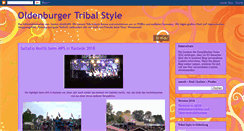 Desktop Screenshot of oldenburger-tribal-style.blogspot.com