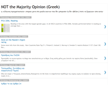 Tablet Screenshot of notthemajorityopinion-gr.blogspot.com